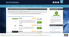 Desktop Screenshot of kertoimet.com
